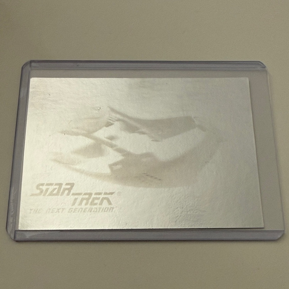 1992 Impel Star Trek TNG Hologram Card Romulan Warbird #03H